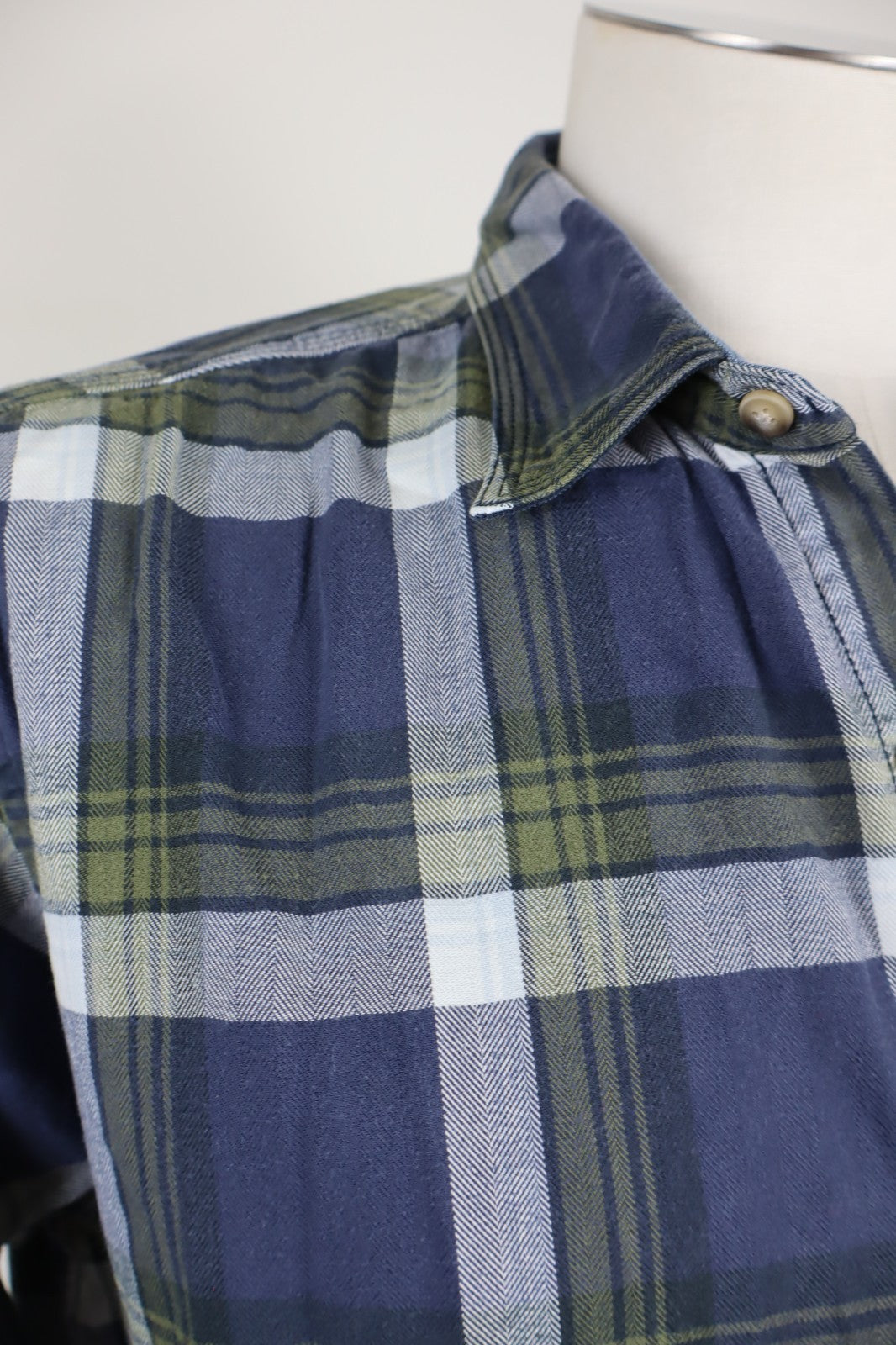 TOMMY HILFIGER CAMICIA MANICA LUNGA UOMO TG. L MAN CASUAL VINTAGE SHIRT COTONE