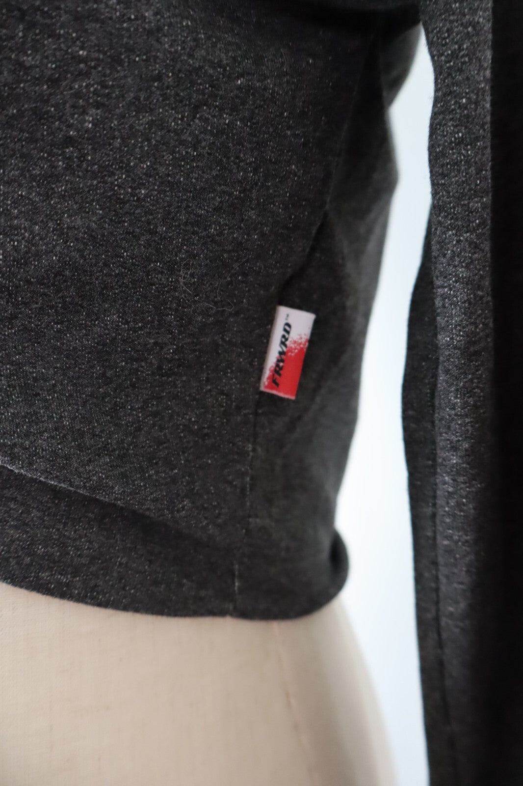 FORWARD FRWRD FELPA DONNA Tg L WOMAN CASUAL VINTAGE SPORT SWEATSHIRT COTONE