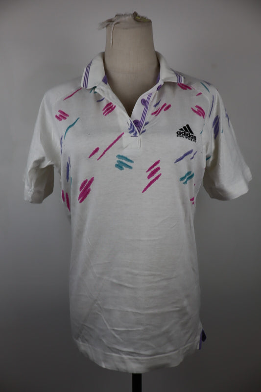 ADIDAS EQUIPMENT MAGLIA POLO TENNIS DONNA TG D36 F38 WOMAN VINTAGE T-SHIRT SPORT