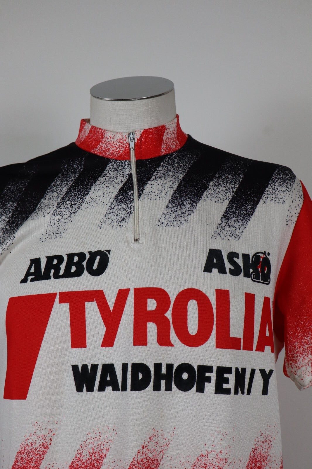 ARBO ASKO DENTI MAGLIA CICLISMO CYCLING UOMO TG. XL MAN SHIRT SPORT VINTAGE