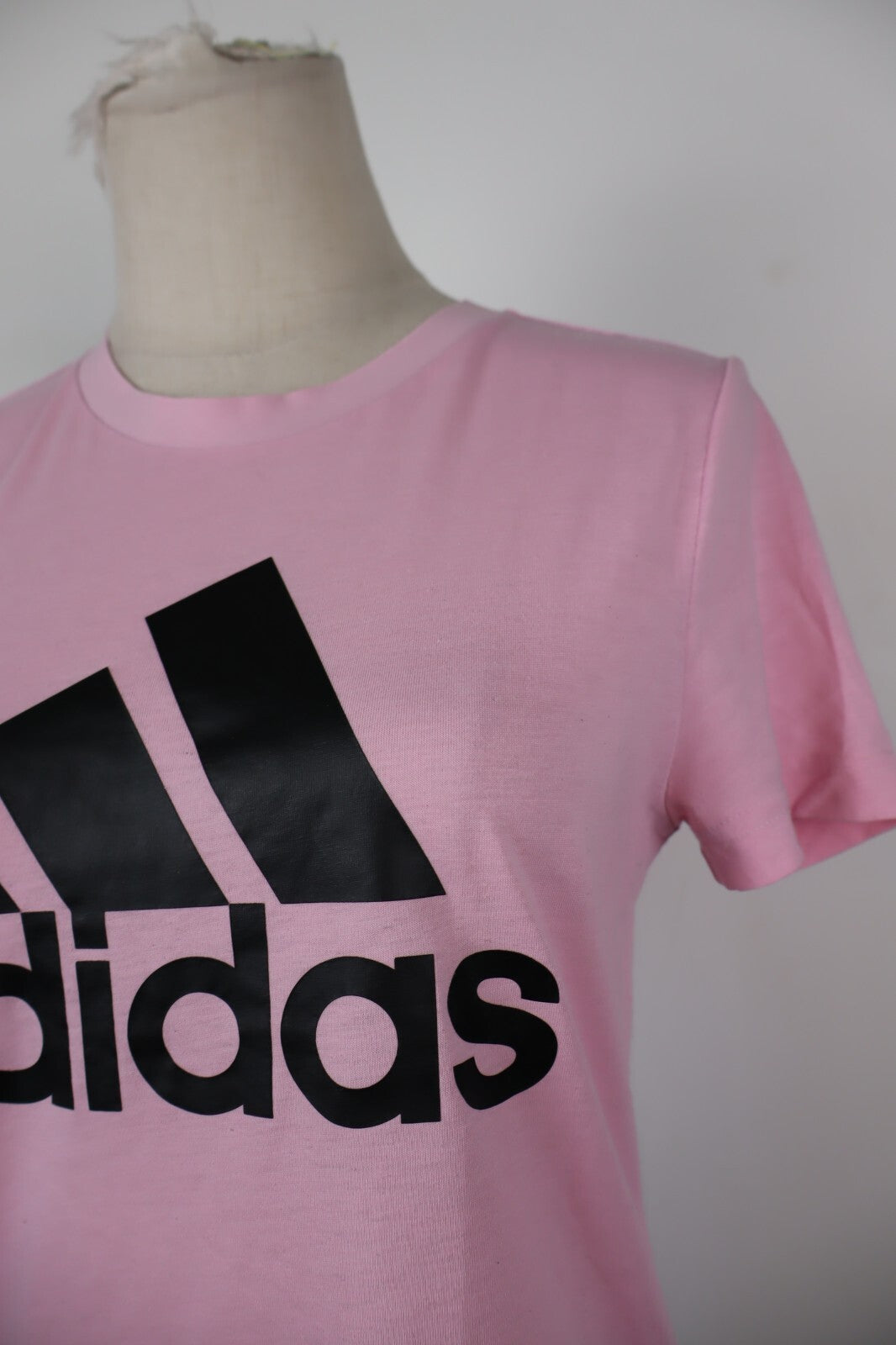 ADIDAS  MAGLIA DONNA TG. S WOMAN CASUAL VINTAGE T-SHIRT TOP COTONE COTTON