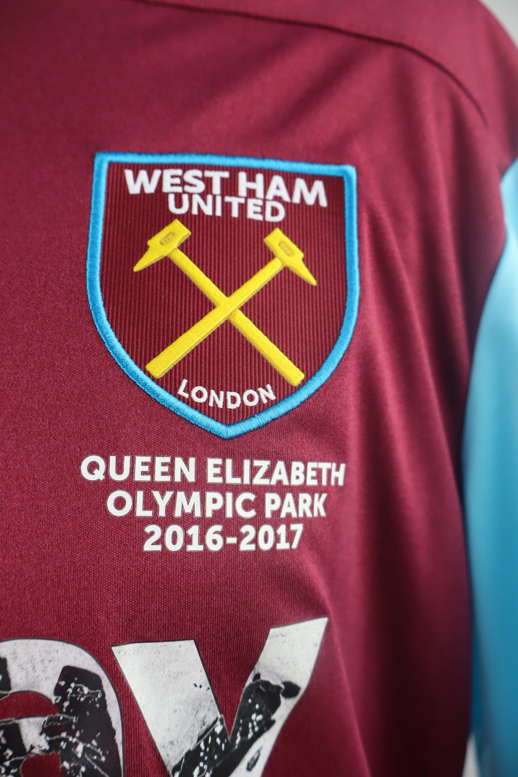 UMBRO WEST HAM  MAGLIA CALCIO TRIKOT UOMO Tg L SOCCER JERSEY VINTAGE 2016/17