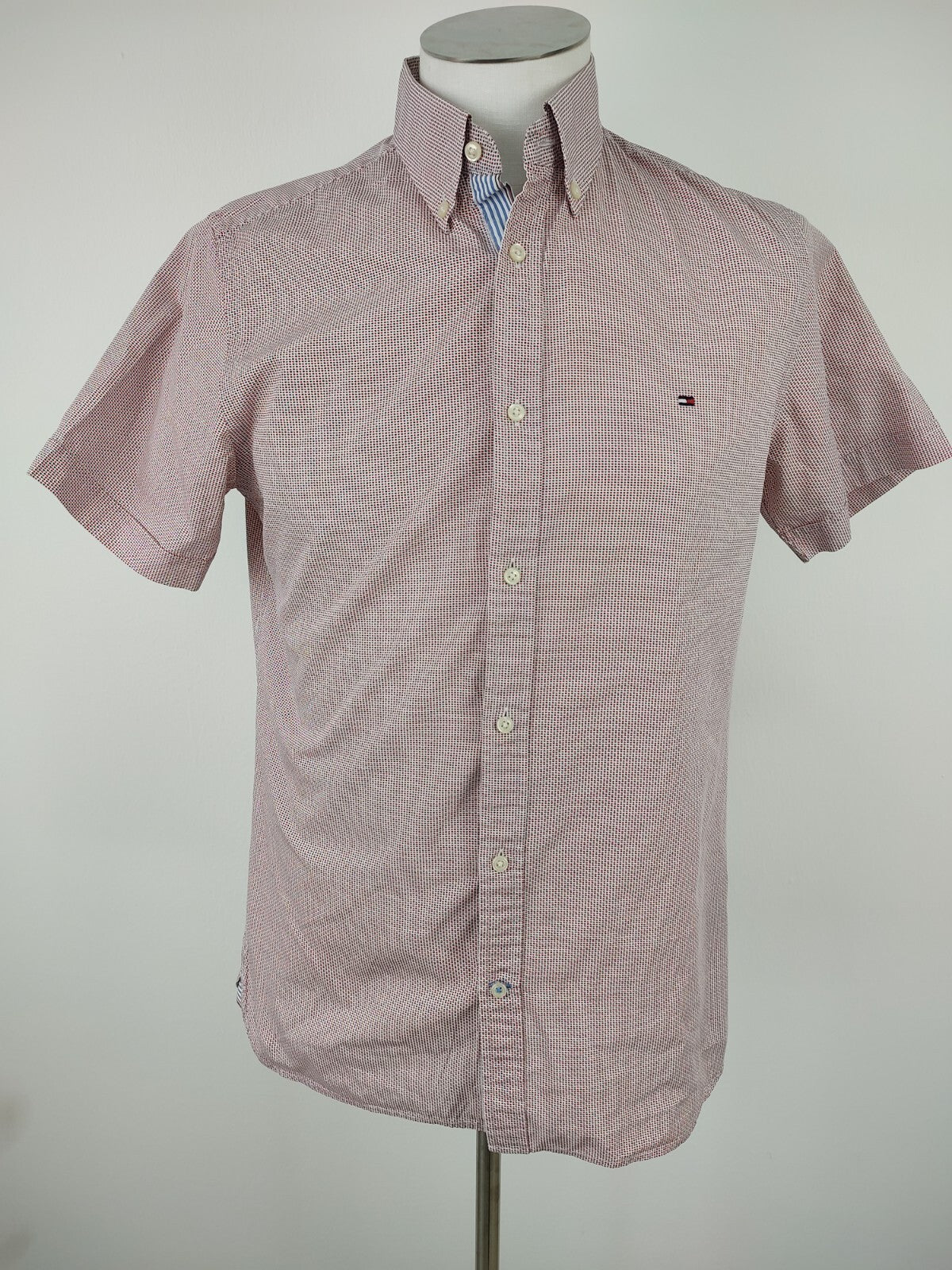 TOMMY HILFIGER CAMICIA UOMO TG M MAN SHIRT CASUAL VINTAGE COTONE