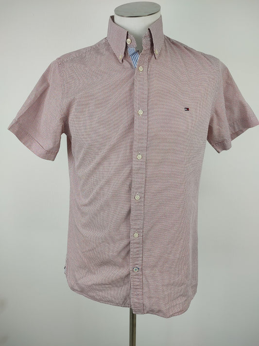 TOMMY HILFIGER CAMICIA UOMO TG M MAN SHIRT CASUAL VINTAGE COTONE