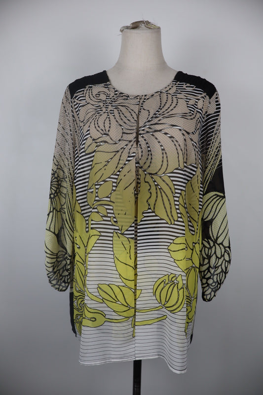 PIERRE CARDIN PARIS MAGLIA BLUSA DONNA 2XL WOMAN CASUAL VINTAGE T-SHIRT LOGO