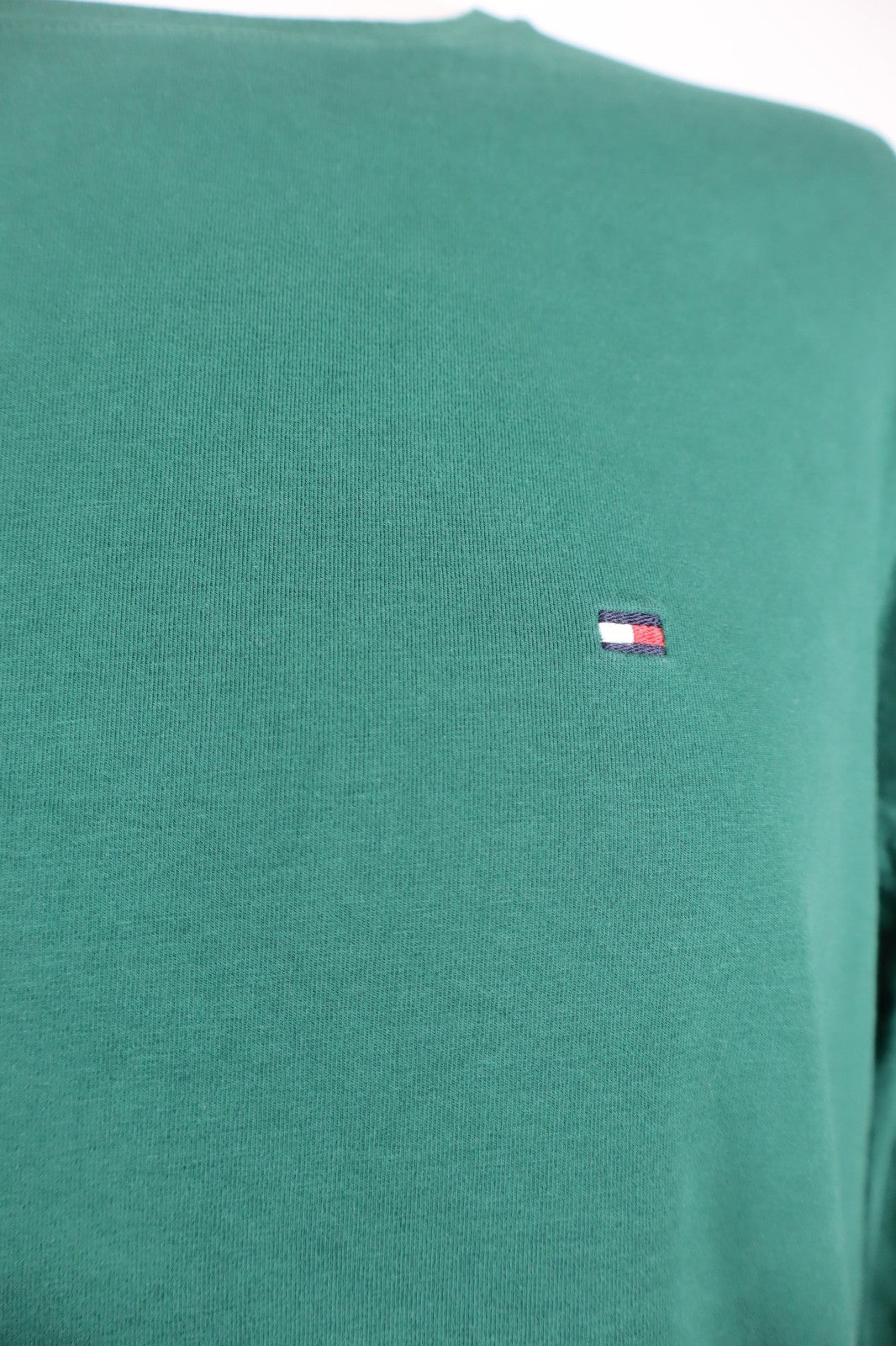 TOMMY HILFIGER MAGLIA COTONE UOMO L EXTRA SLIM MAN T-SHIRT VINTAGE CASUAL COTTON