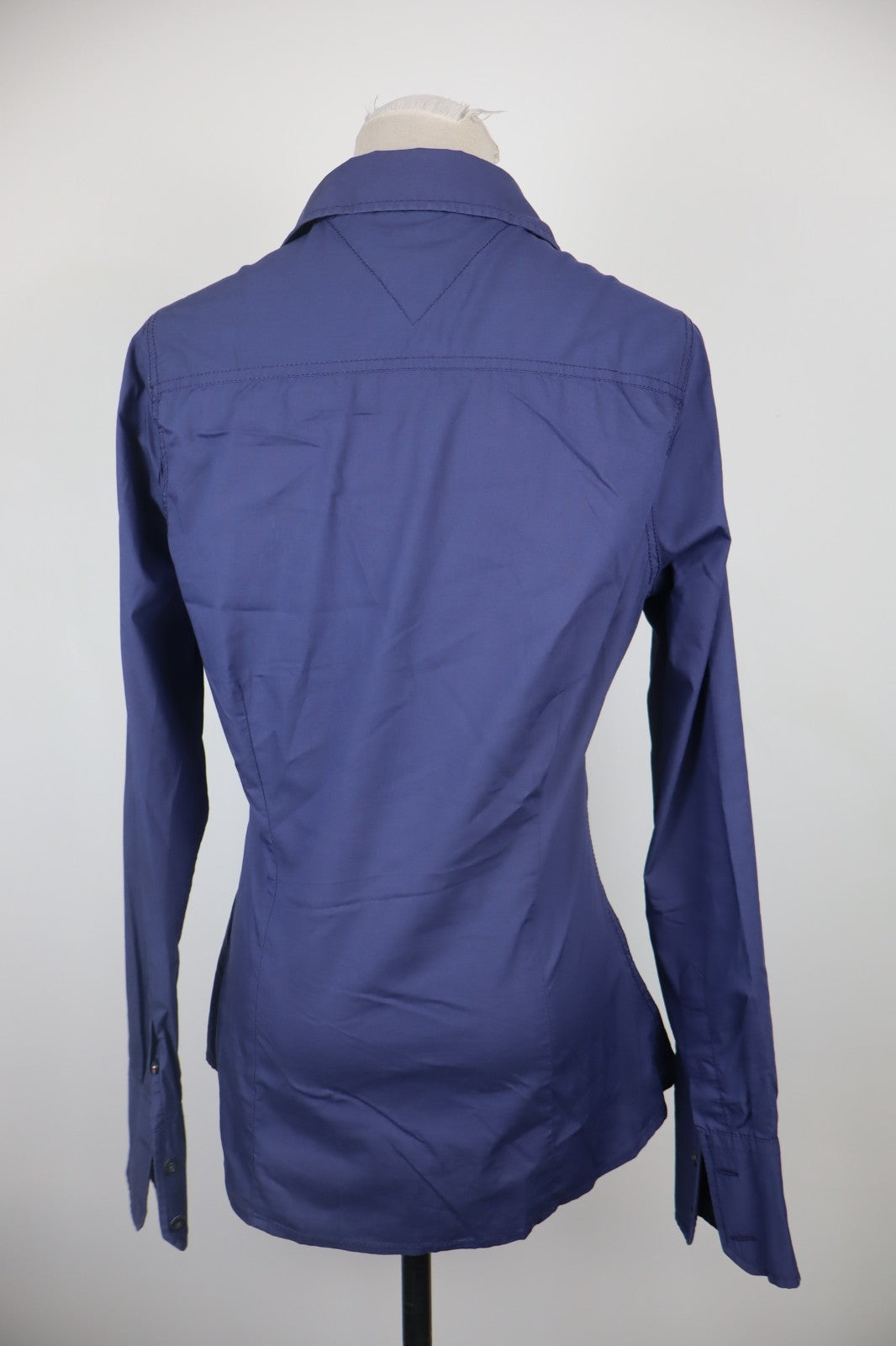 TOMMY HILFIGER DENIM  DONNA TG L WOMAN SHIRT CASUAL VINTAGE COTONE COTTON LOGO