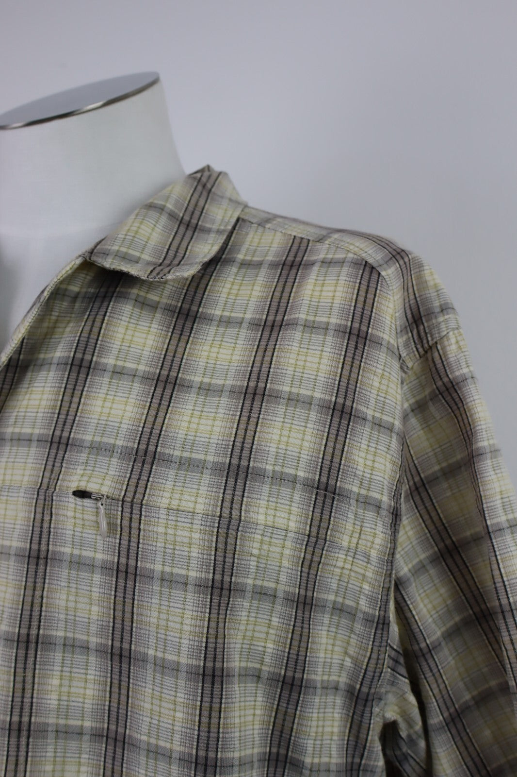 COLUMBIA CAMICIA UOMO COTONE TG. L MAN CASUAL VINTAGE COTTON SHIRT