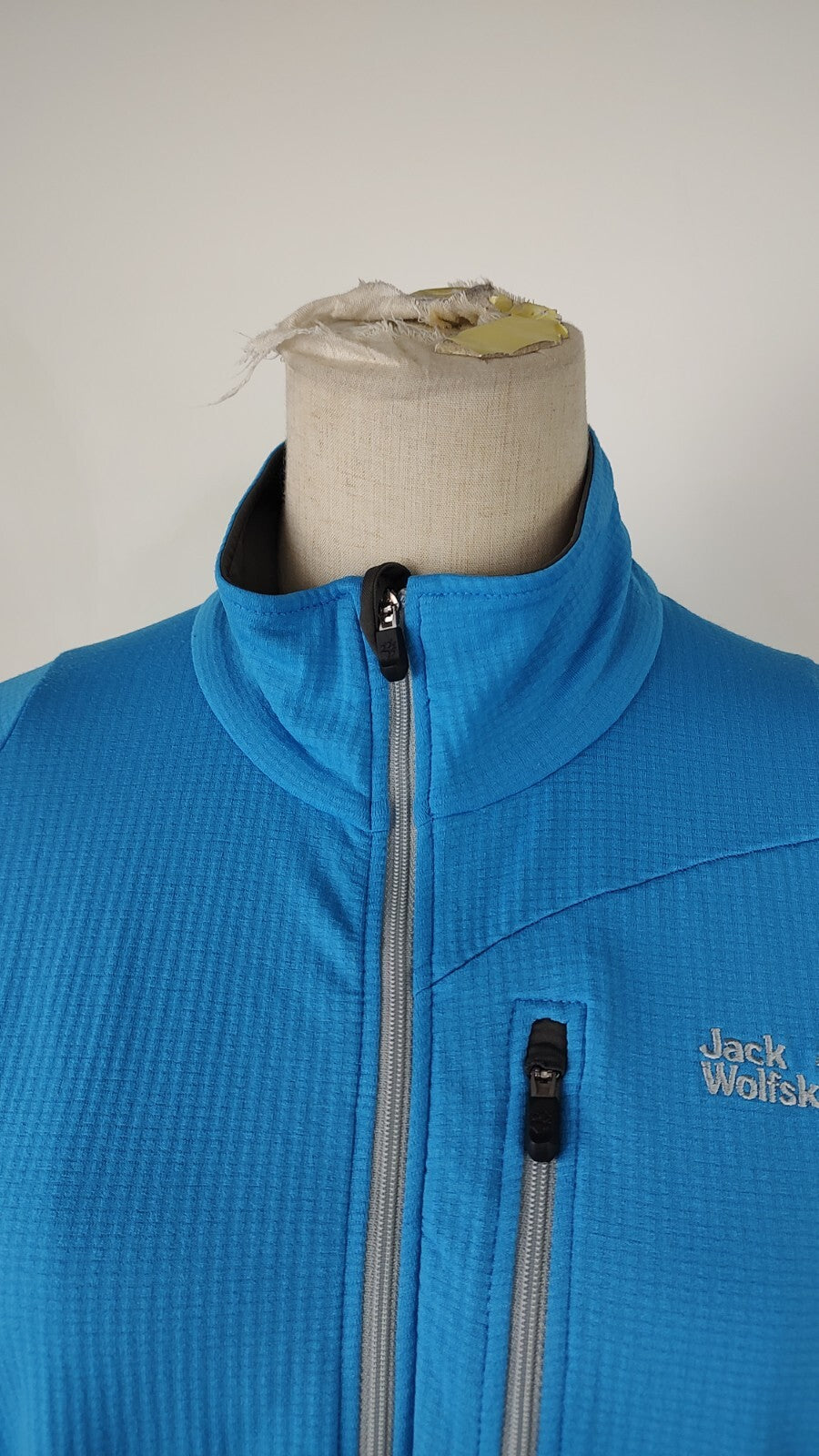 JACK WOLFSKIN FELPA TECNICA DONNA  L WOMAN CASUAL VINTAGE SPORT SWEATSHIRT PILE