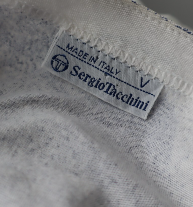 SERGIO TACCHINI MAGLIA DONNA TG. V 5 WOMAN CASUAL VINTAGE T-SHIRT COTONE COTTON