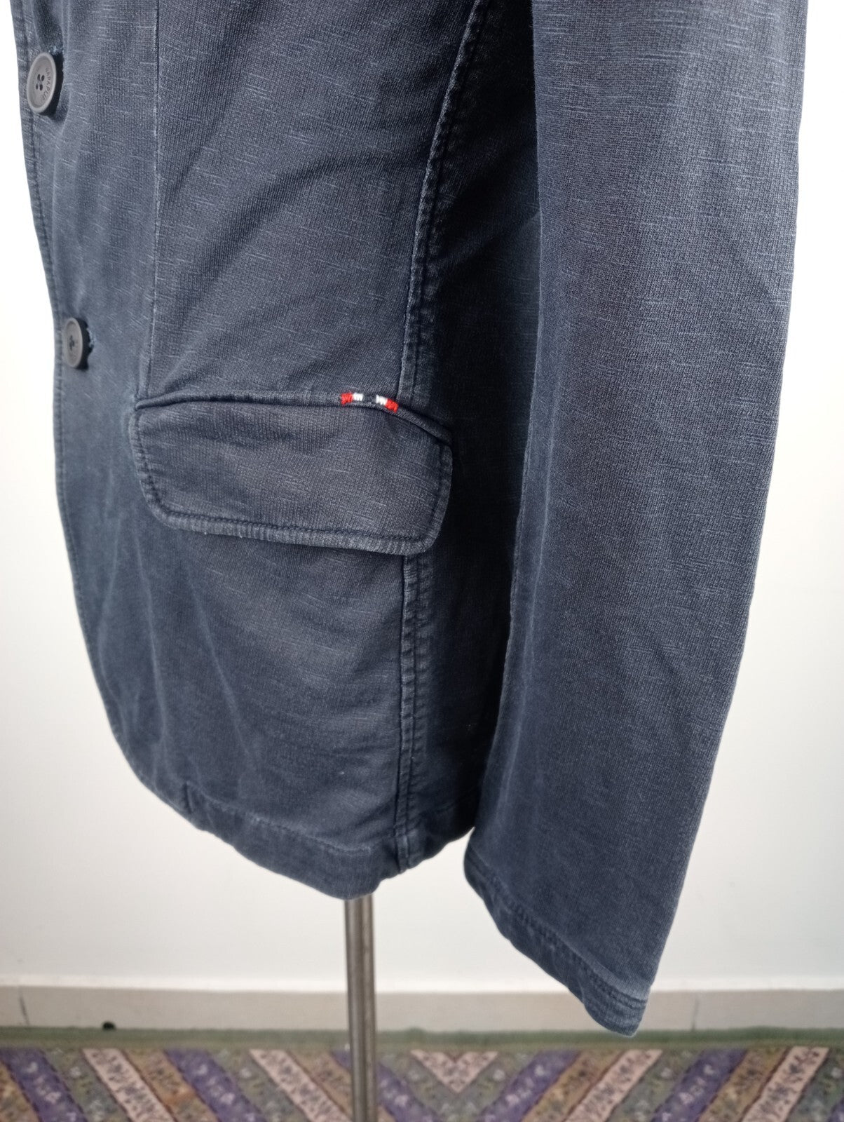 NAPAPIJRI BLAZER GIACCA COTONE COTTON UOMO Tg S MAN JACKET VINTAGE CASUAL