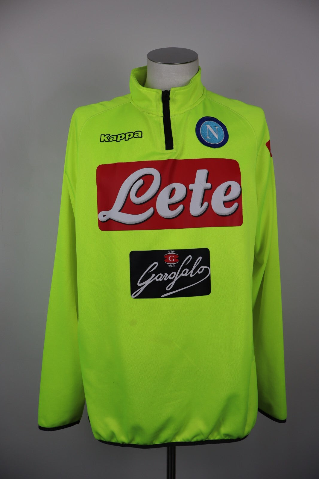KAPPA NAPOLI MAGLIA CALCIO UOMO Tg 2XL MAN SOCCER  JERSEY VINTAGE TRAINING