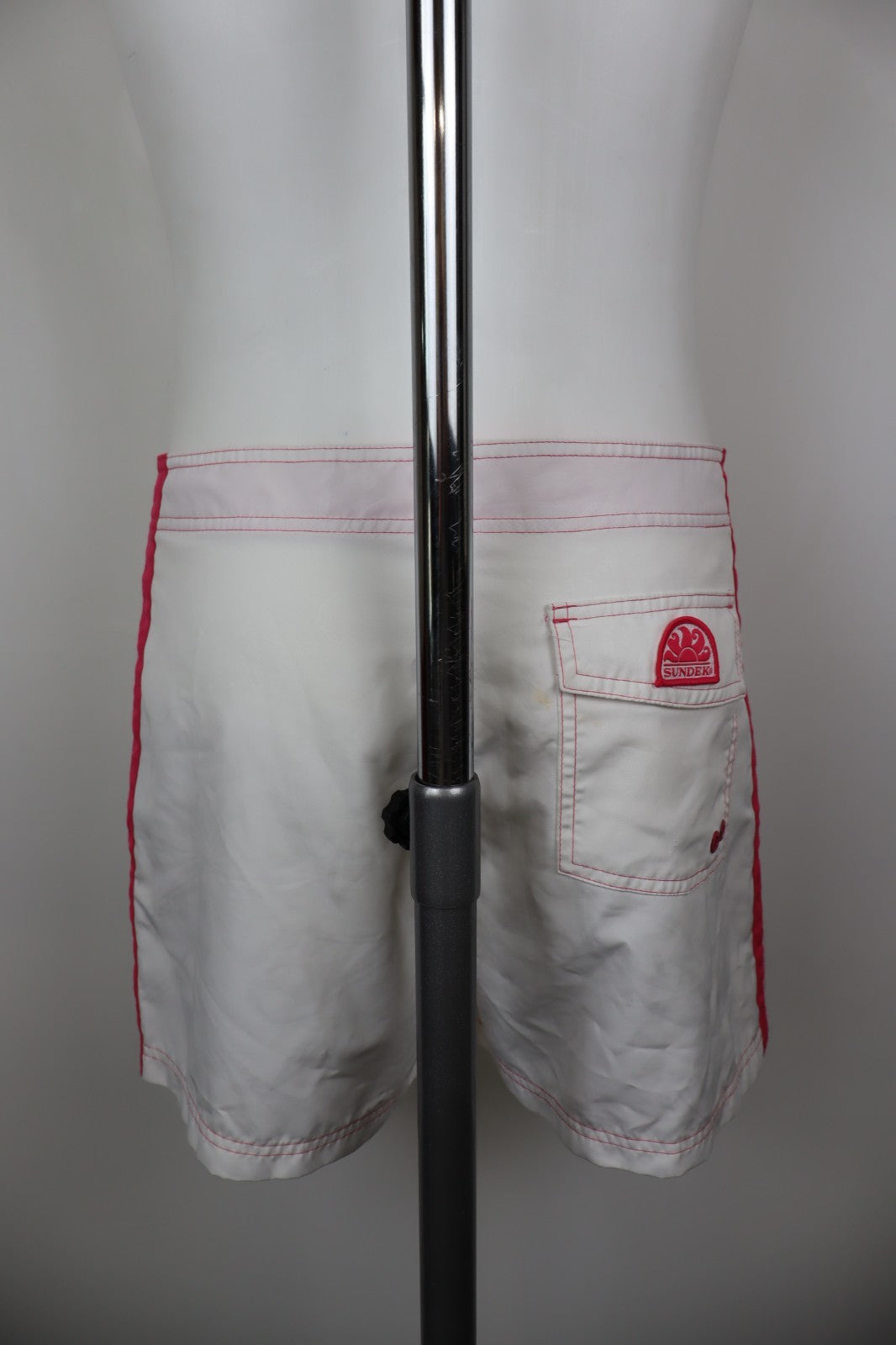 SUNDEK COSTUME PANTALONCINO MARE UOMO TG 31 MAN SWIMSUIT VINTAGE CASUAL LOGO