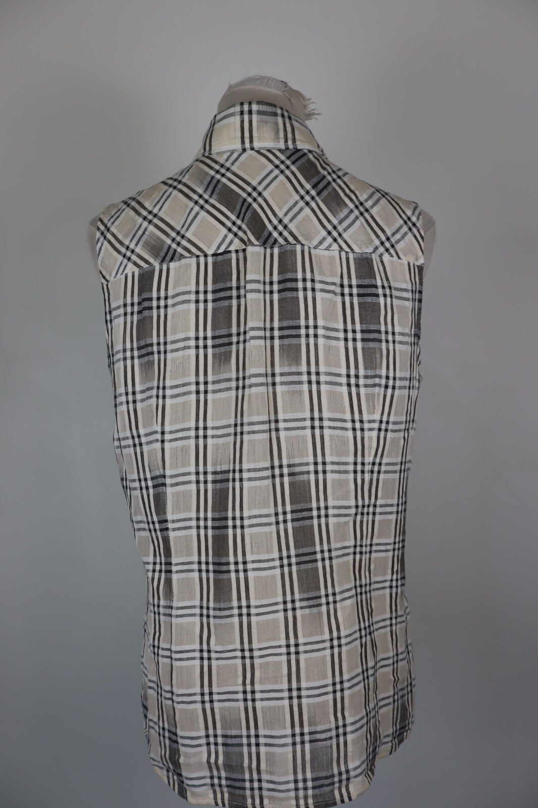 MARELLA CAMICIA SMANICATA DONNA TG. 50 WOMAN SHIRT CASUAL VINTAGE COTONE