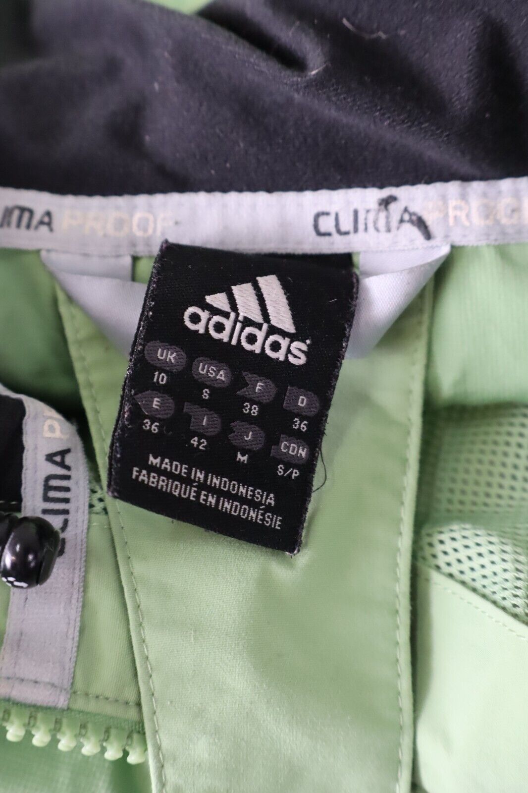 ADIDAS GIUBBINO DONNA Tg. 42 WOMAN IMPERMEABILE CASUAL JACKET VINTAGE