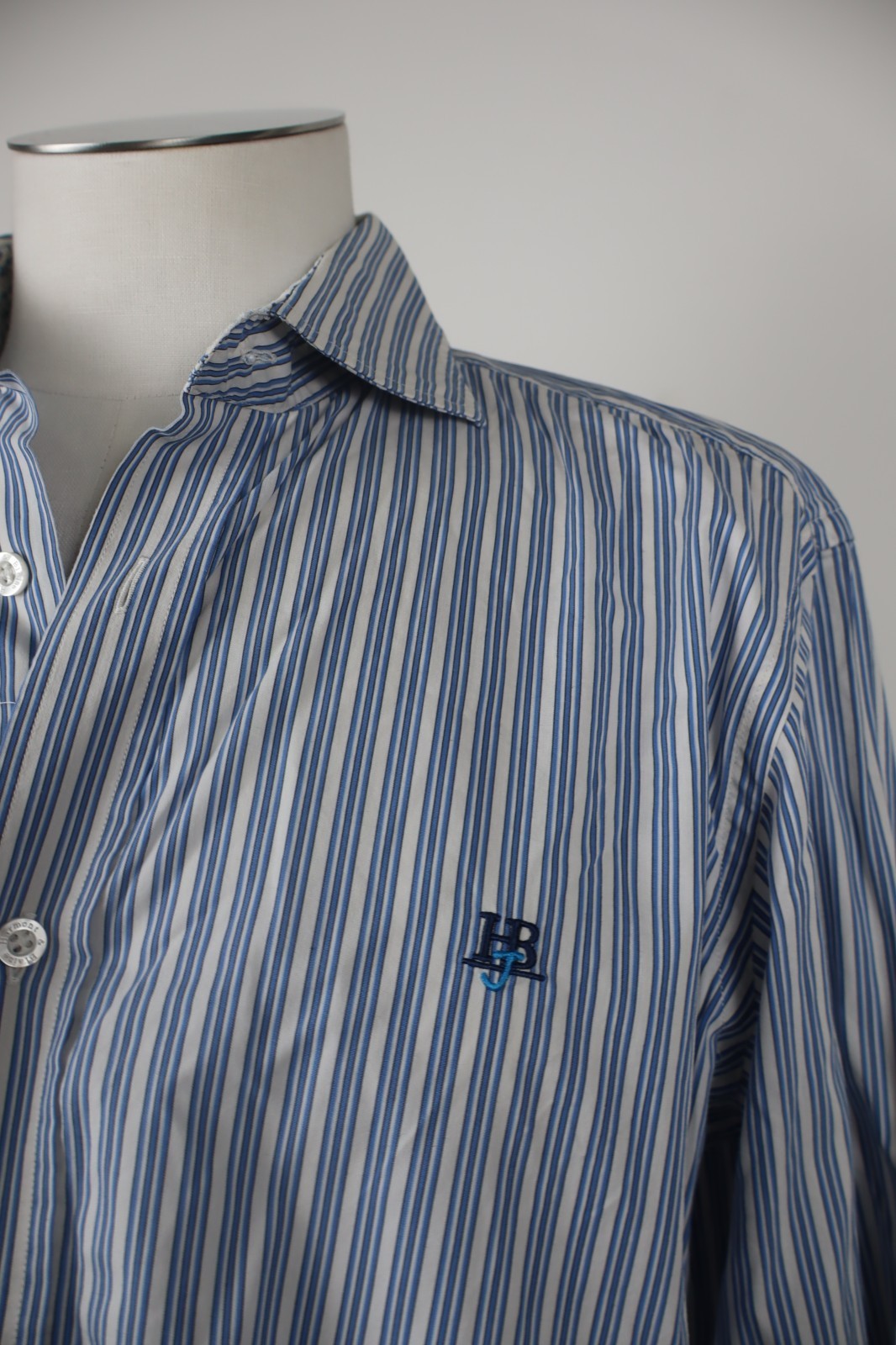 HARMONT & BLAINE JEANS CAMICIA COTONE SHIRT UOMO Tg XL MAN VINTAGE CASUAL LOGO
