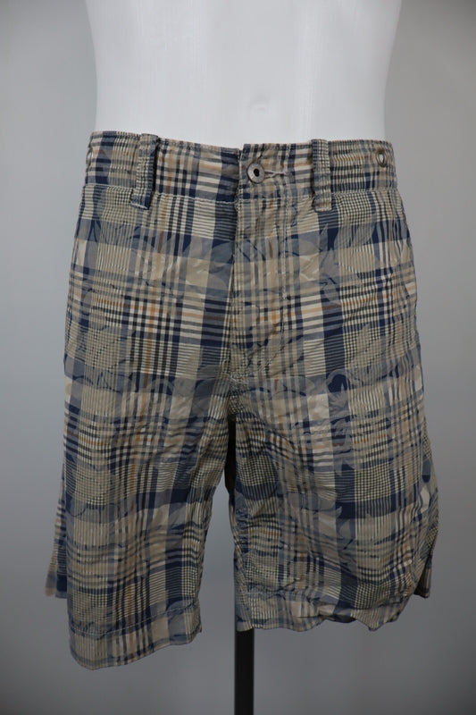 REPLAY BERMUDA PANTALONE SHORTS UOMO 32 MAN VINTAGE CASUAL PANTS COTONE