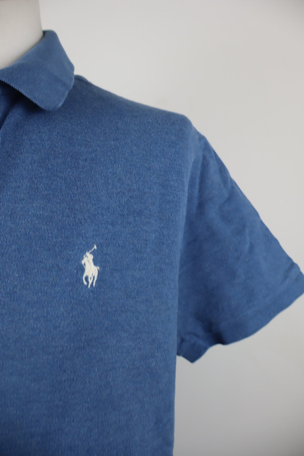 RALPH LAUREN MAGLIA POLO UOMO COTONE TG XL MAN COTTON SHIRT CASUAL VINTAGE LOGO