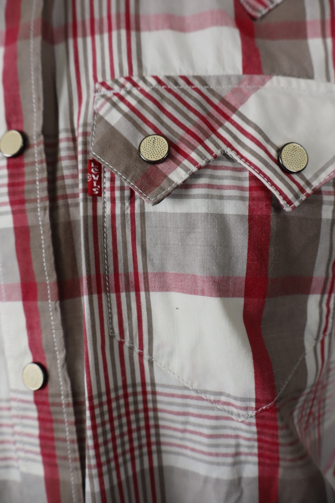 LEVI STRAUSS & CO CAMICIA SHIRT UOMO Tg L MAN VINTAGE CASUAL COTONE COTTON