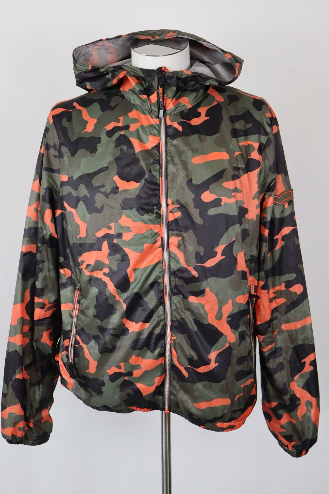 GAS GIUBBINO IMPERMEABILE UOMO TG 52 MAN GIACCA VINTAGE SPORT