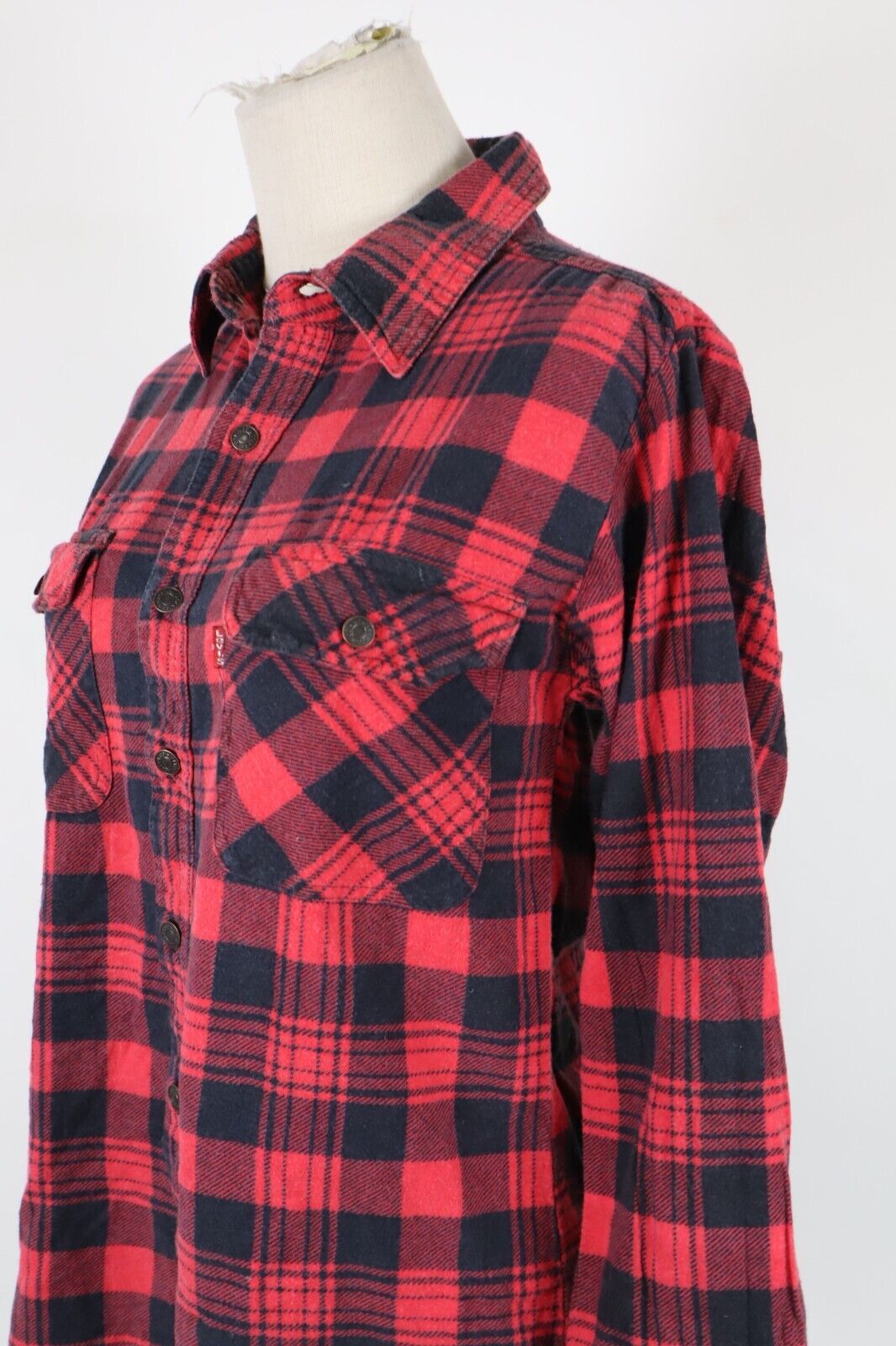 LEVI'S CAMICIA  DONNA TG. L WOMAN SHIRT CASUAL VINTAGE