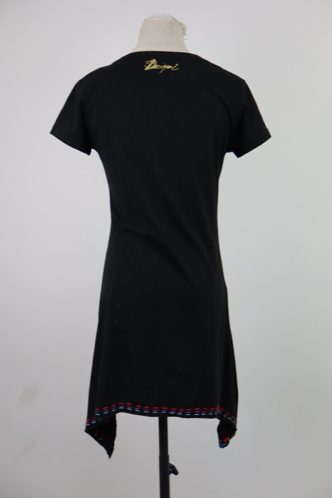 DESIGUAL VESTITO ABITO DONNA TG. S WOMAN CASUAL VINTAGE DRESS