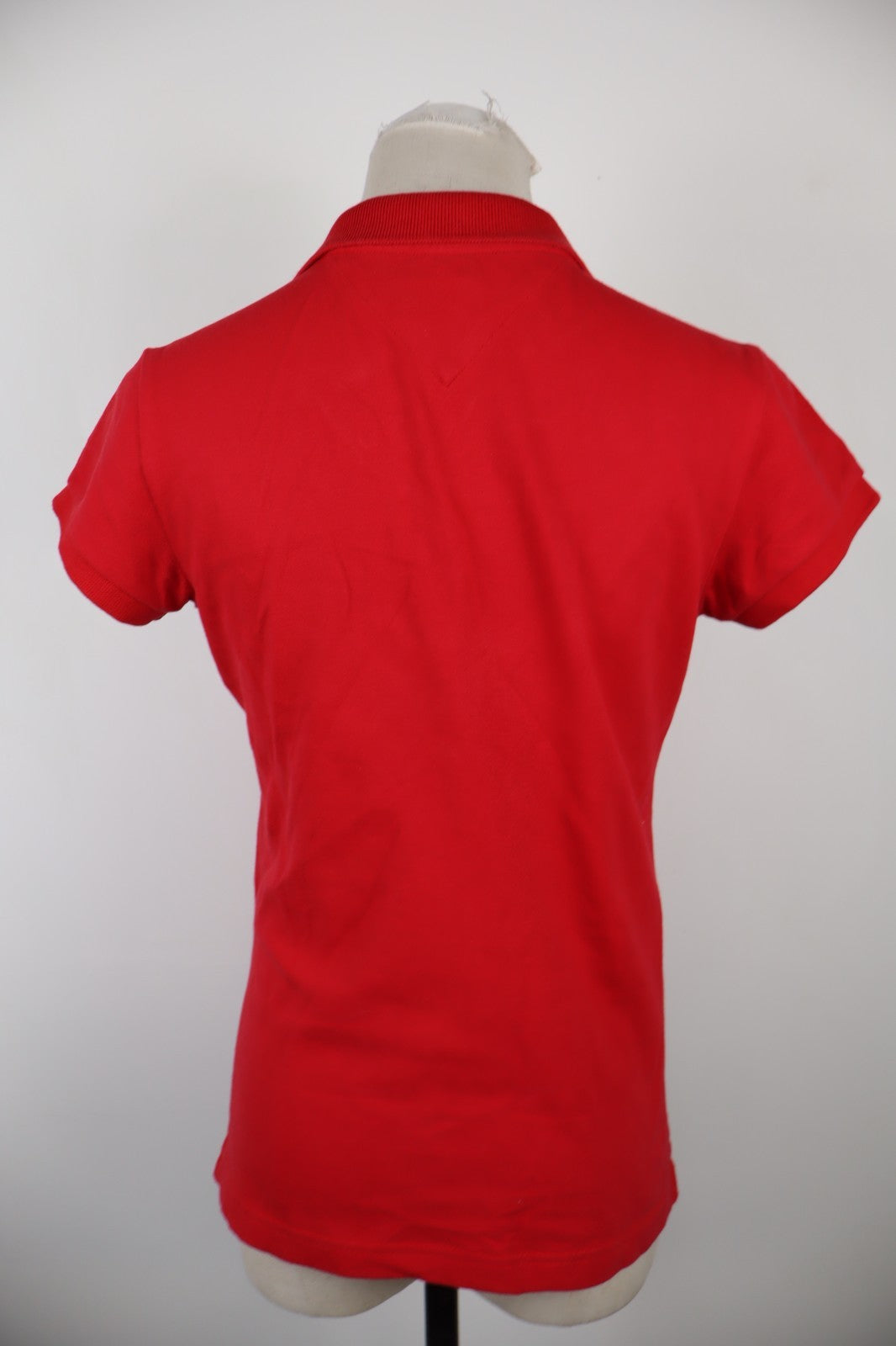 TOMMY HILFIGER DENIM POLO MAGLIA DONNA COTONE TG. M WOMAN SHIRT CASUAL VINTAGE