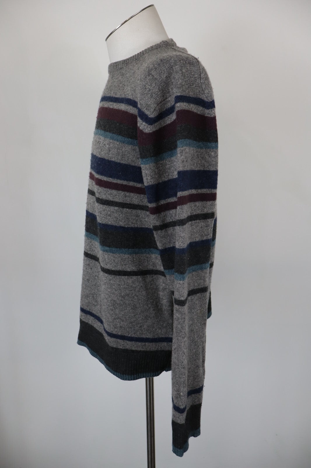 GEOX MAGLIONE LANA D'AGNELLO VINTAGE UOMO Tg. L MAN SWEATER CASUAL