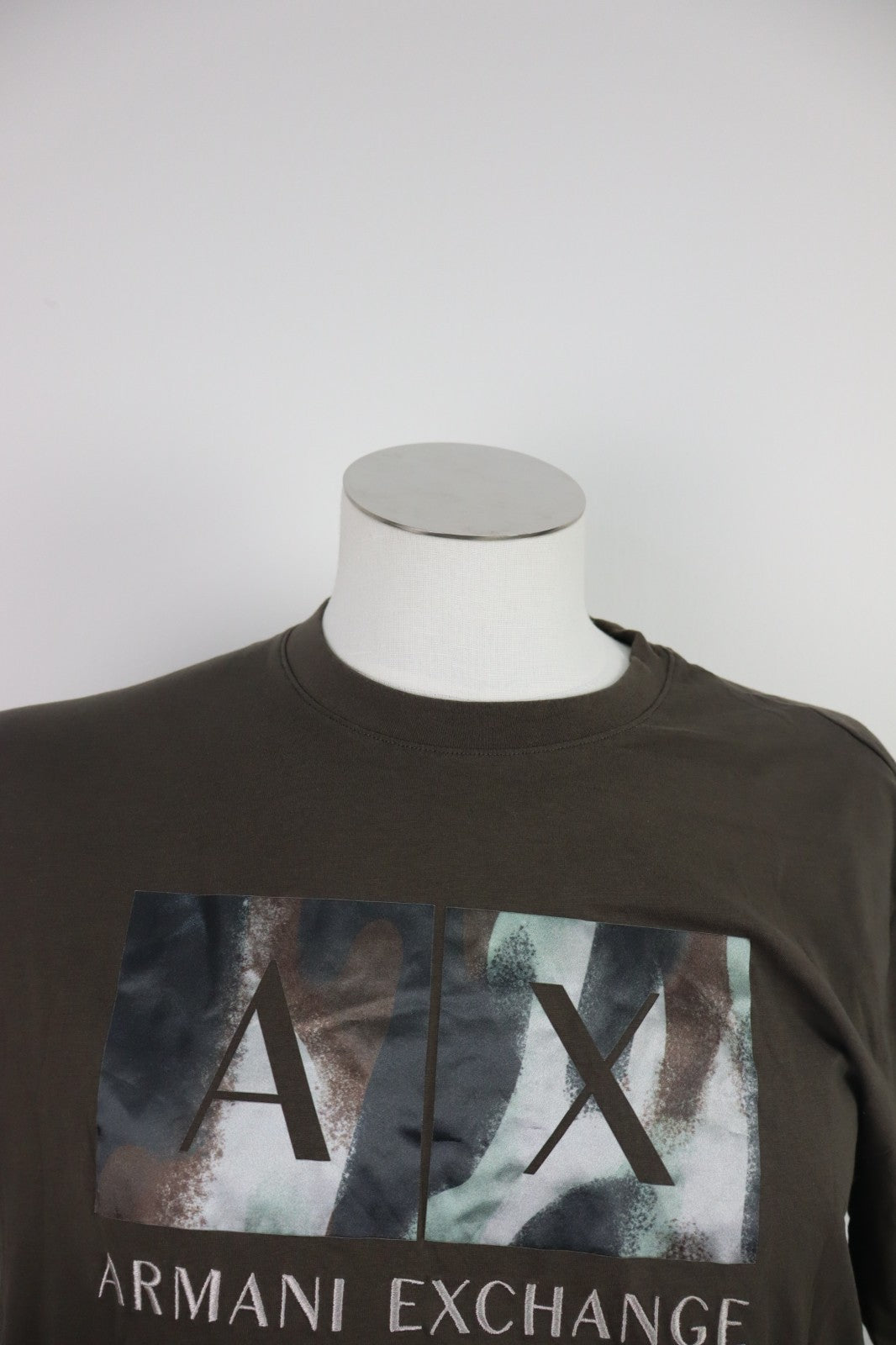 ARMANI EXCHANGE MAGLIA COTONE UOMO TG L MAN T-SHIRT VINTAGE CASUAL COTTON