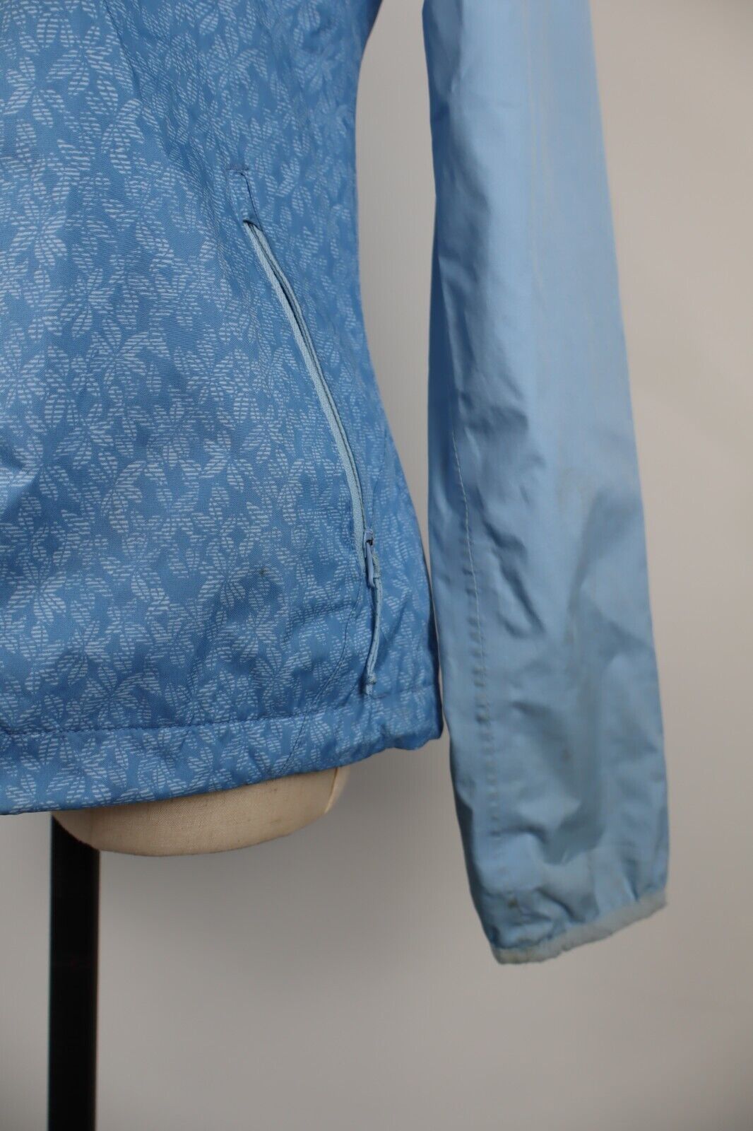COLUMBIA FELPA CON ZIP GIACCA DONNA Tg XS WOMAN CASUAL VINTAGE SPORT JACKET