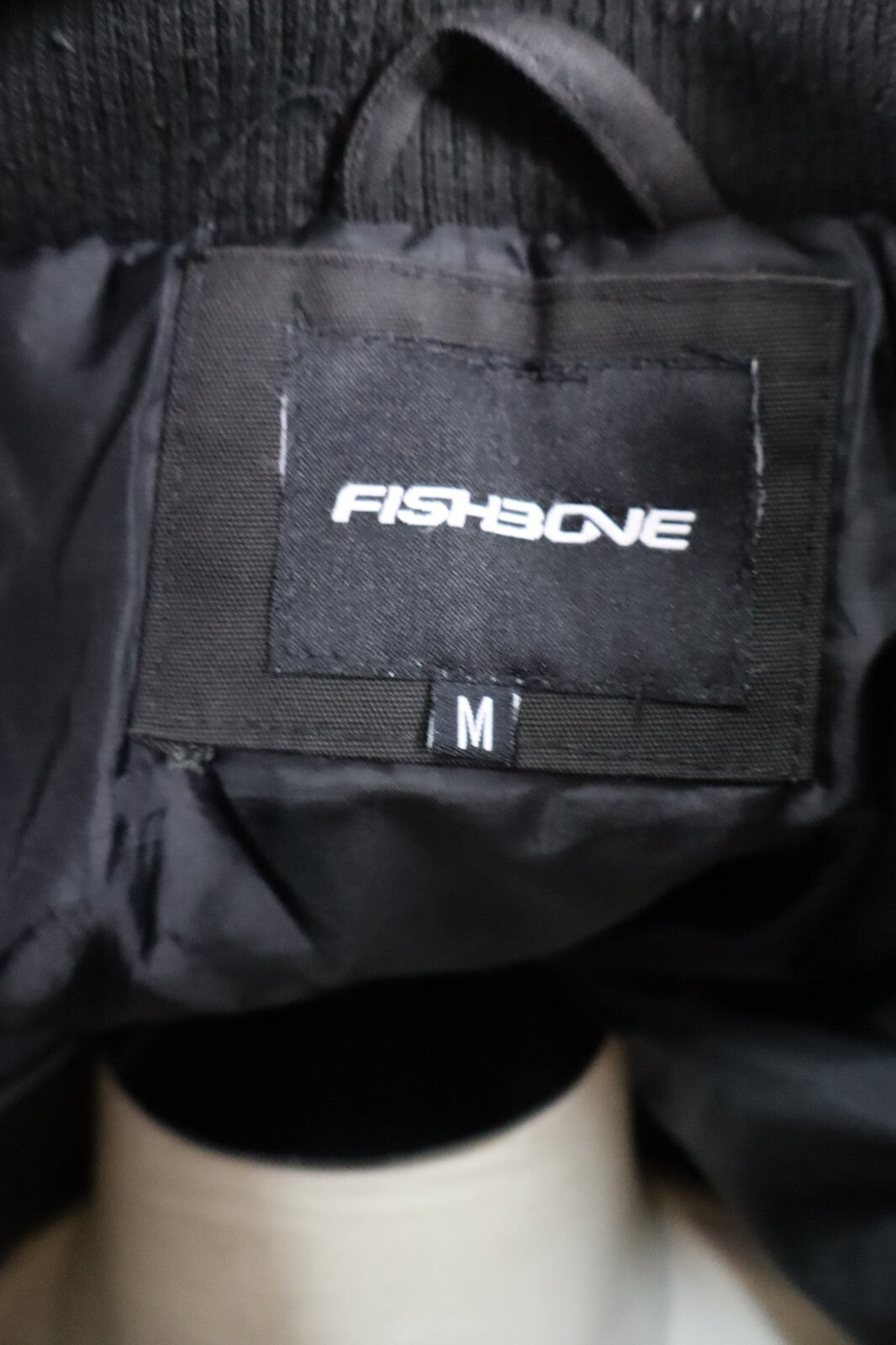 FISHBONE GIUBBINO IMBOTTITO UOMO  Tg M MAN CASUAL VINTAGE JACKET COTONE NYLON