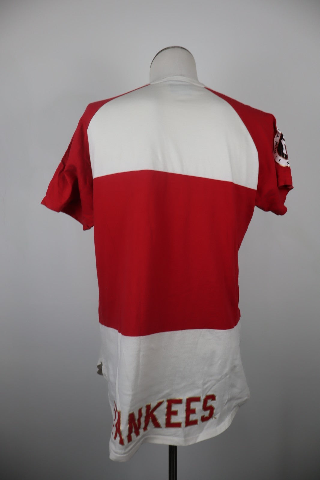 MAJESTIC COOPERSTOWN NEW YORK YANKEES MAGLIA UOMO BASEBALL L SPORT T-SHIRT