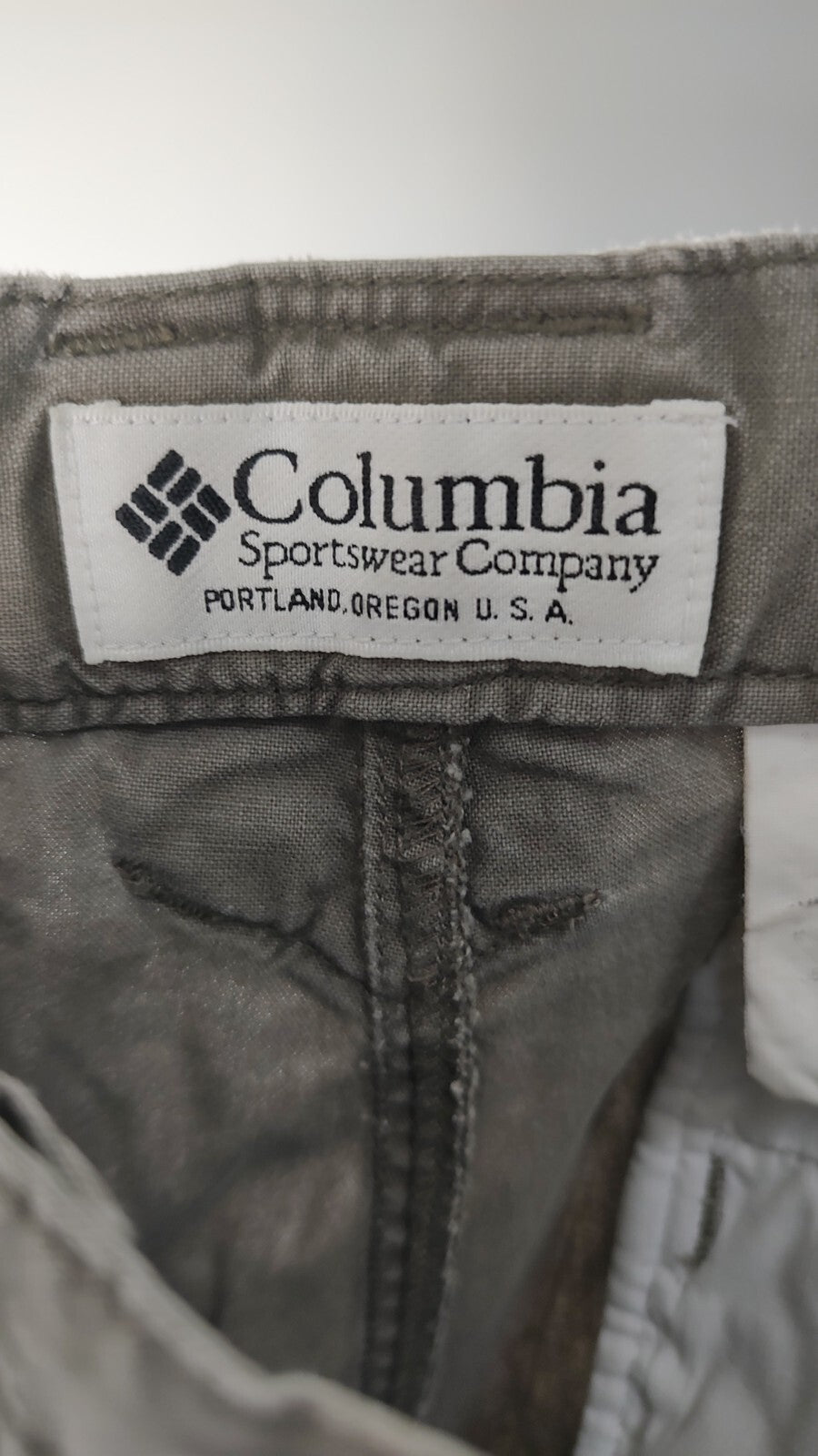 COLUMBIA PANTALONCINO UOMO TG. 46 MAN VINTAGE CASUAL PANTS