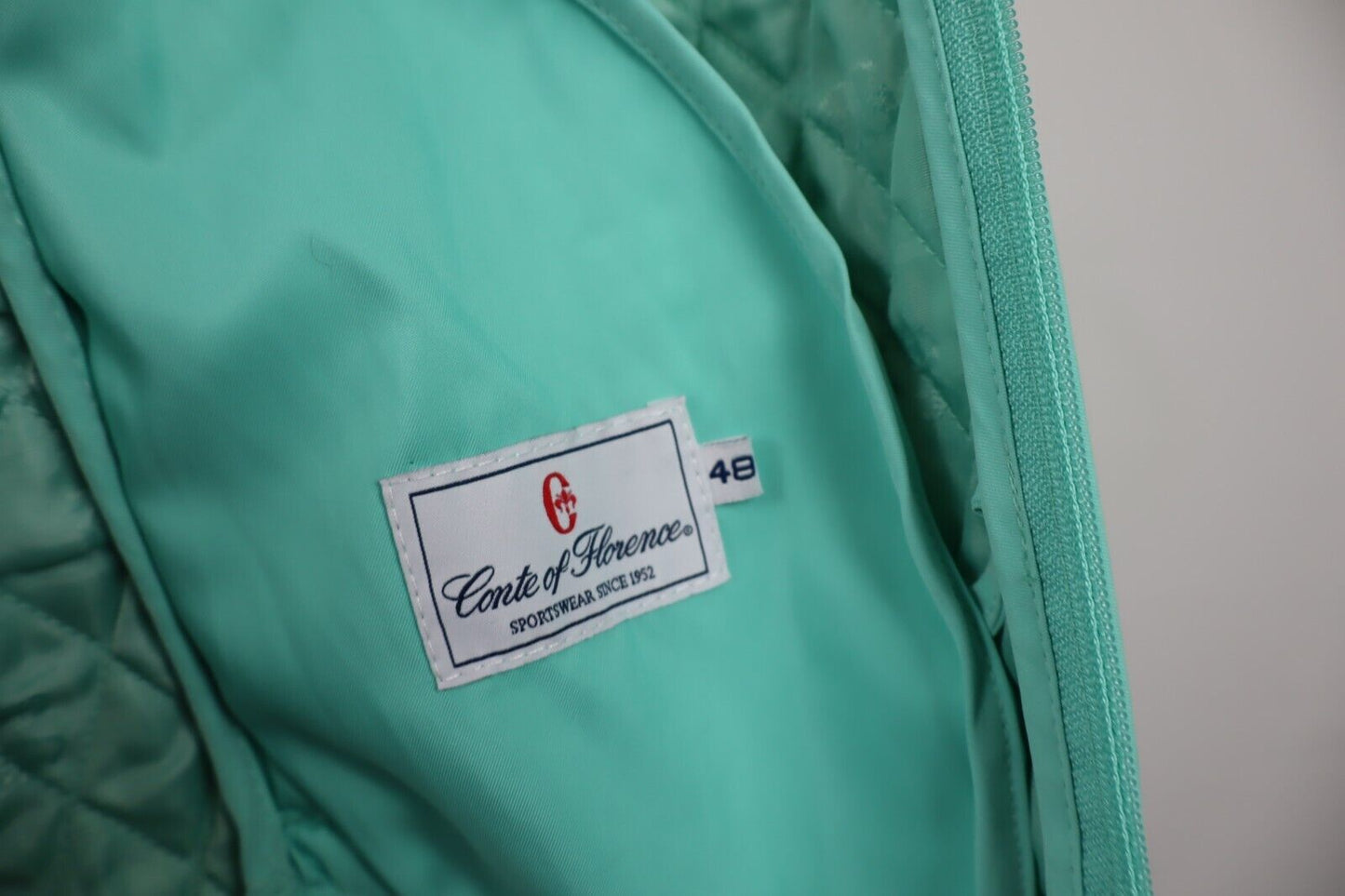 CONTE OF FLORENCE GIUBBINO DONNA Tg. 48 WOMAN TRAPUNTATO CASUAL JACKET VINTAGE