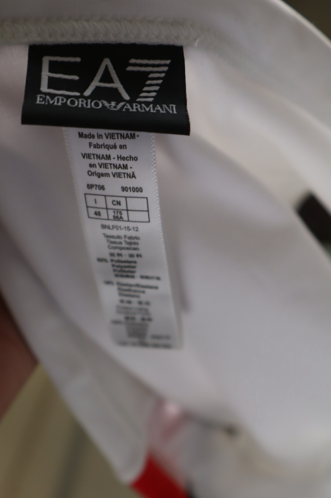 EMPORIO ARMANI EA7 COSTUME A SLIP MARE UOMO TG 48 MEN SWIMSUIT VINTAGE CASUAL