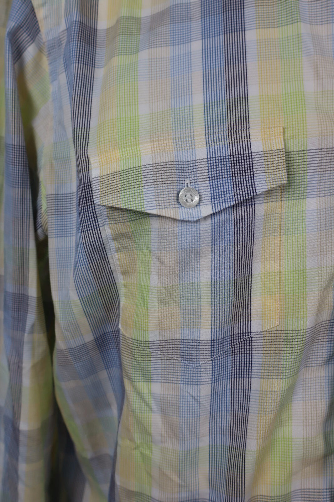 HARMONT & BLAINE JEANS CAMICIA UOMO Tg XL MAN SHIRT VINTAGE SPORT CASUAL