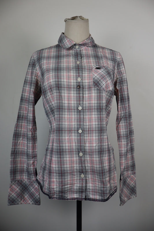 TOMMY HILFIGER DENIM CAMICIA DONNA TG M WOMAN SHIRT CASUAL VINTAGE COTONE