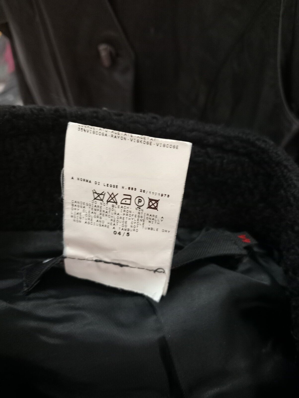 EXTE CAPPOTTO GIUBBINO GIACCA DONNA 44 LANA WOOL WOMAN  COAT VINTAGE