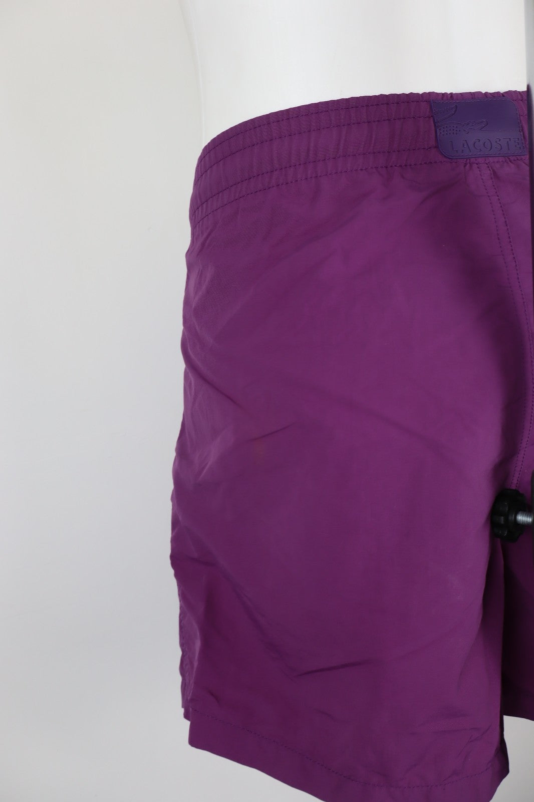 LACOSTE COSTUME PANTALONCINO MARE UOMO TG 4 MEN SWIMSUIT VINTAGE CASUAL LOGO