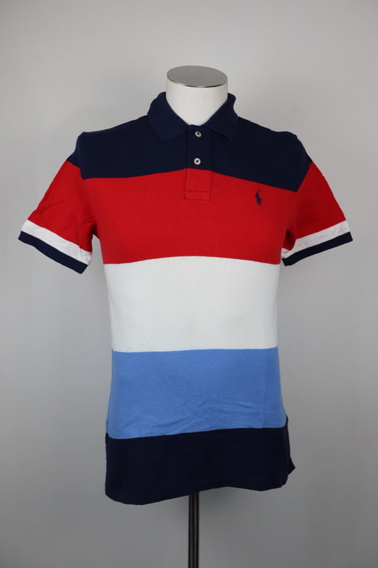 RALPH LAUREN MAGLIA POLO RAGAZZO COTONE TG L 14 16 ANNI BOY SHIRT CASUAL VINTAGE