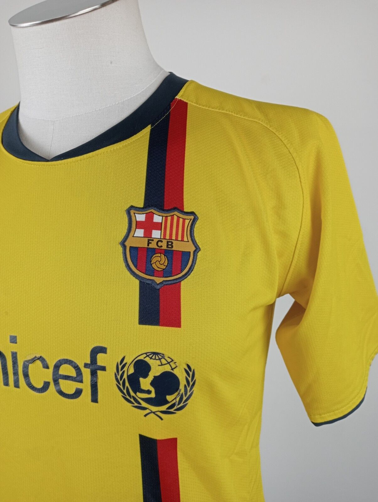 NIKE BARCELLONA MAGLIA CALCIO UOMO Tg M SOCCER JERSEY TRIKOT SPORT 2008/09