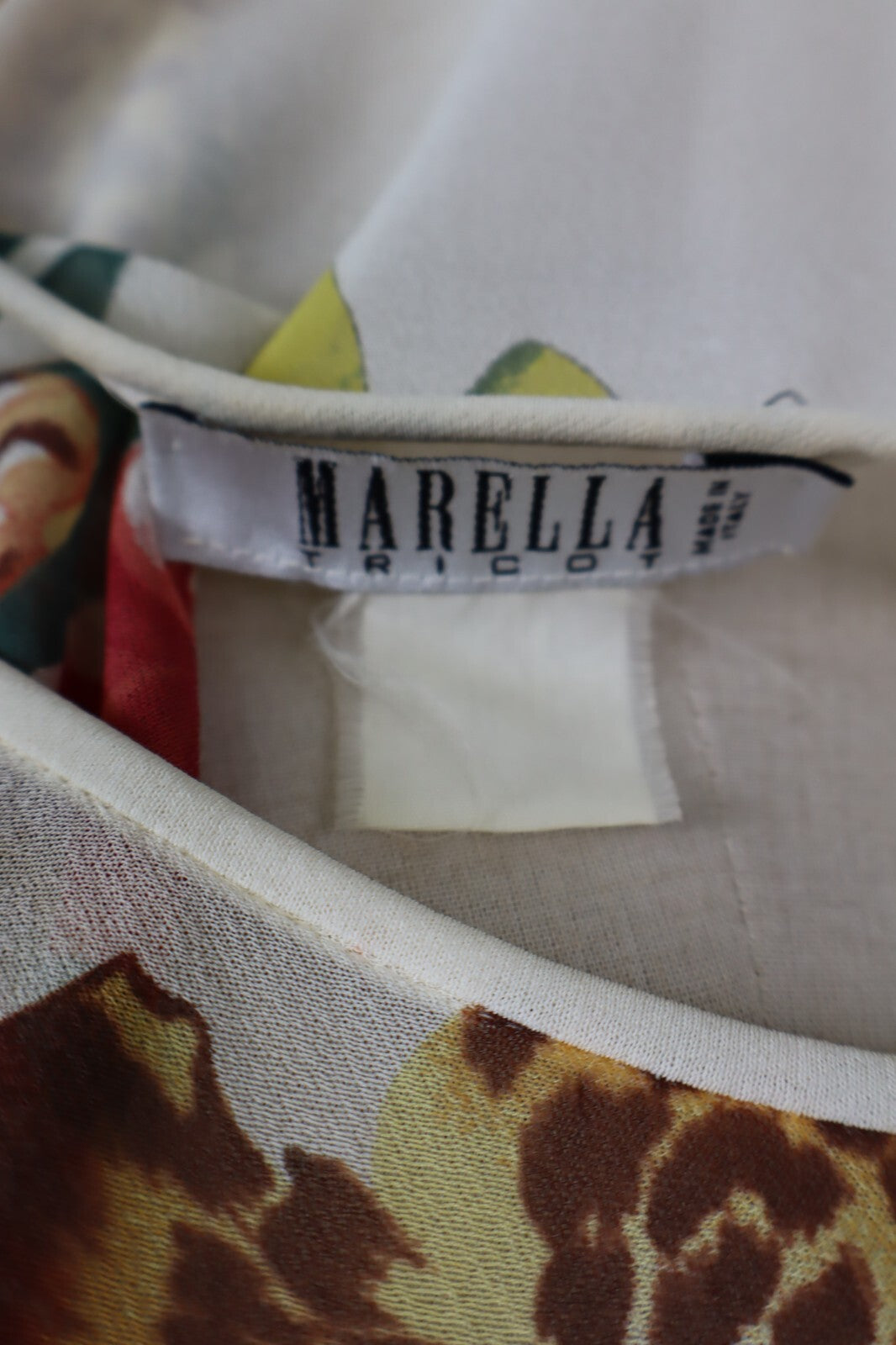 MARELLA MAGLIA DONNA TG. L WOMAN CASUAL VINTAGE T-SHIRT TOP