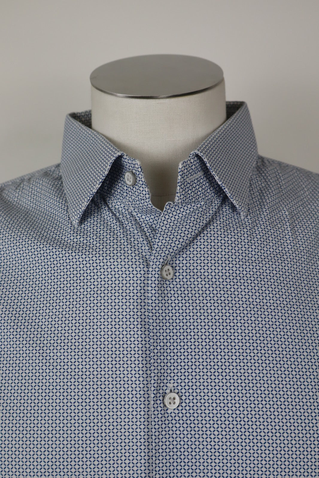 MICHAEL KORS CAMICIA UOMO TG. 44 / 17.50 MAN CASUAL SHIRT VINTAGE SHIRT COTONE