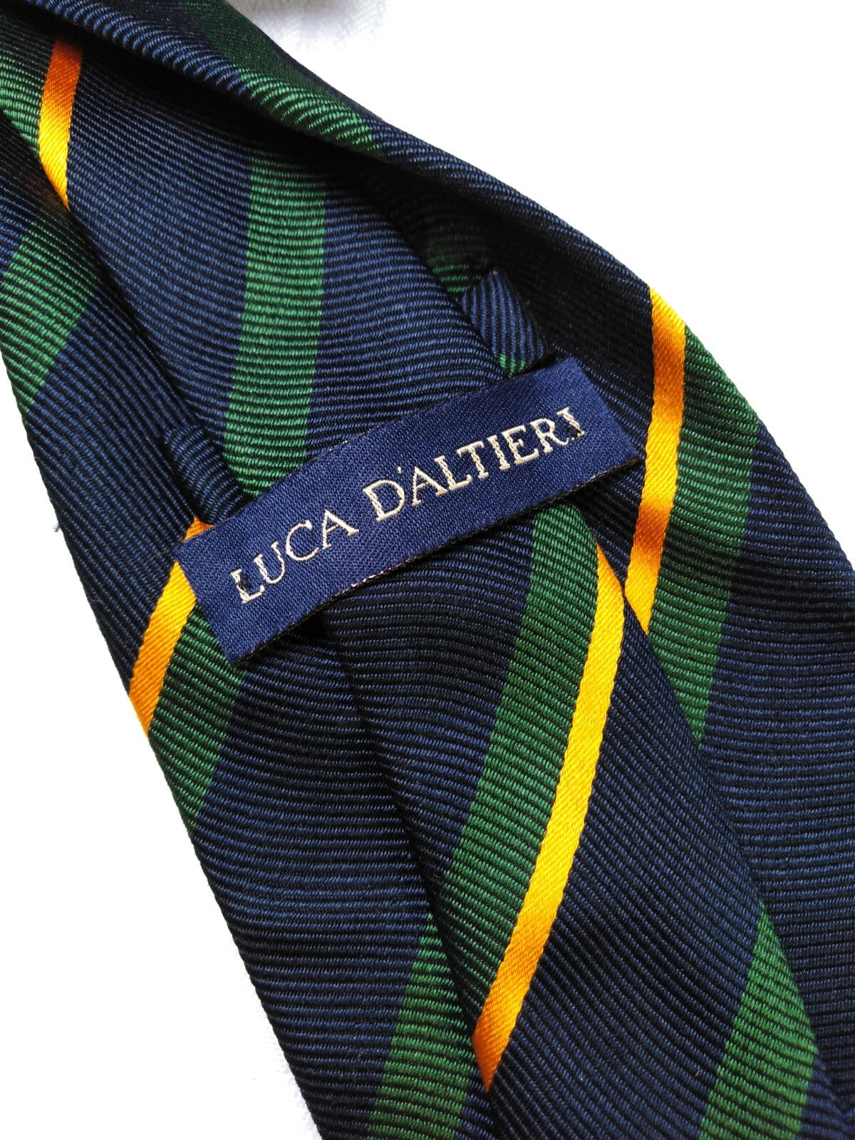 LUCA D'ALTIERI 100% SILK TIE SETA CRAVATTA NECKTIE MADE IN ITALY CLASSIC