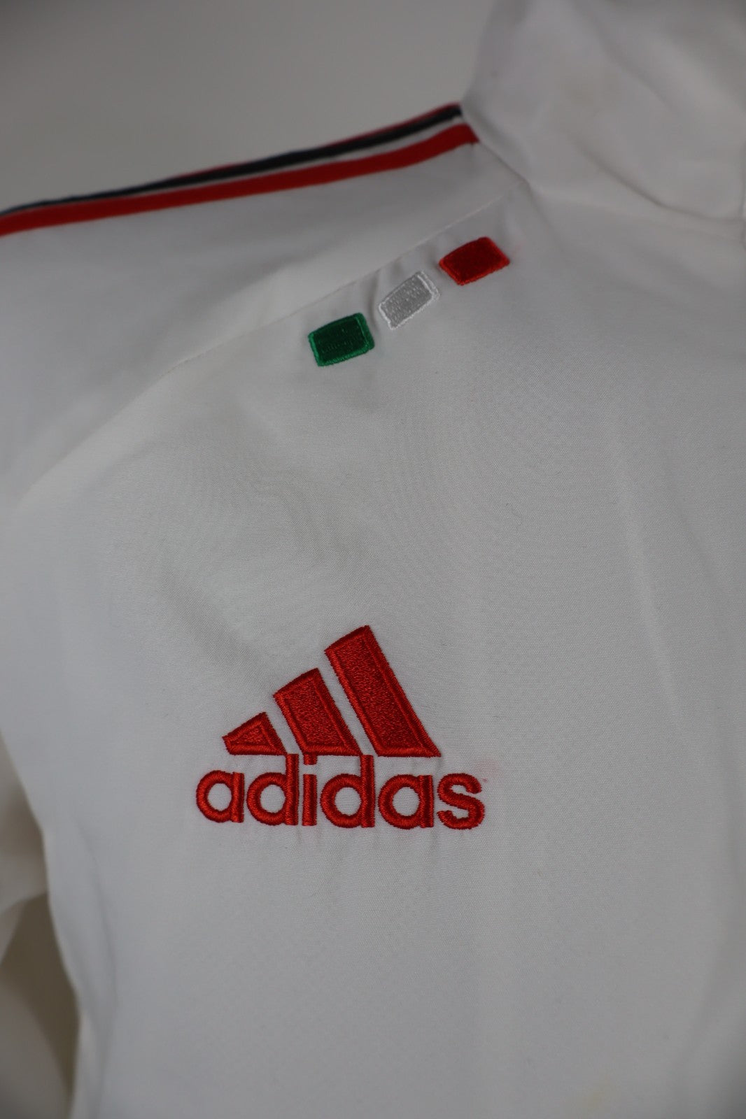 ADIDAS MILAN GIACCA SPORT CALCIO UOMO Tg 4  MAN VINTAGE JACKET SOCCER