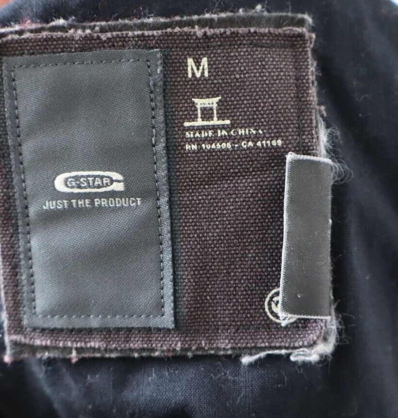 G-STAR GIUBBINO GIACCA UOMO TG M MAN JACKET CASUAL VINTAGE COTONE