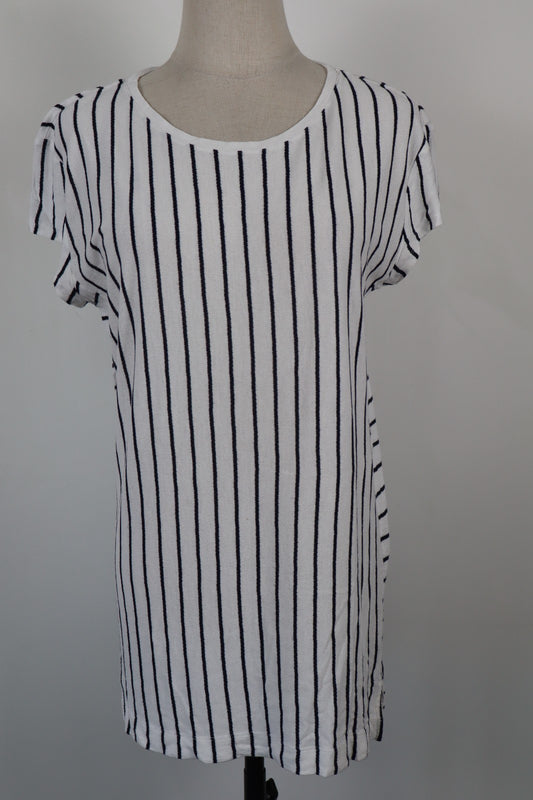 HILFIGER DENIM MAGLIA DONNA TG. M WOMAN CASUAL VINTAGE T-SHIRT MANICA  ALETTA