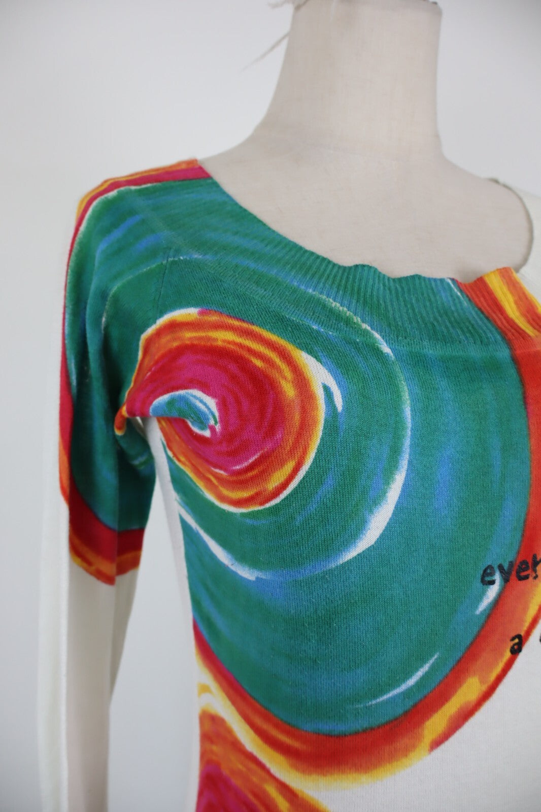 DESIGUAL MAGLIA DONNA TG. M WOMAN T-SHIRT CASUAL VINTAGE COTONE COTTON