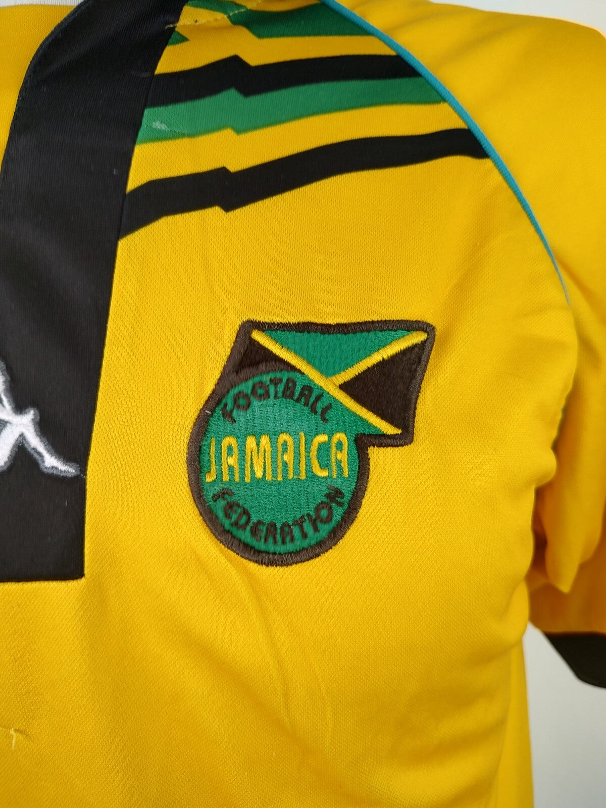 KAPPA GIAMAICA MAGLIA CALCIO TRIKOT UOMO Tg S SOCCER JERSEY TRIBUTE  10 MARLEY