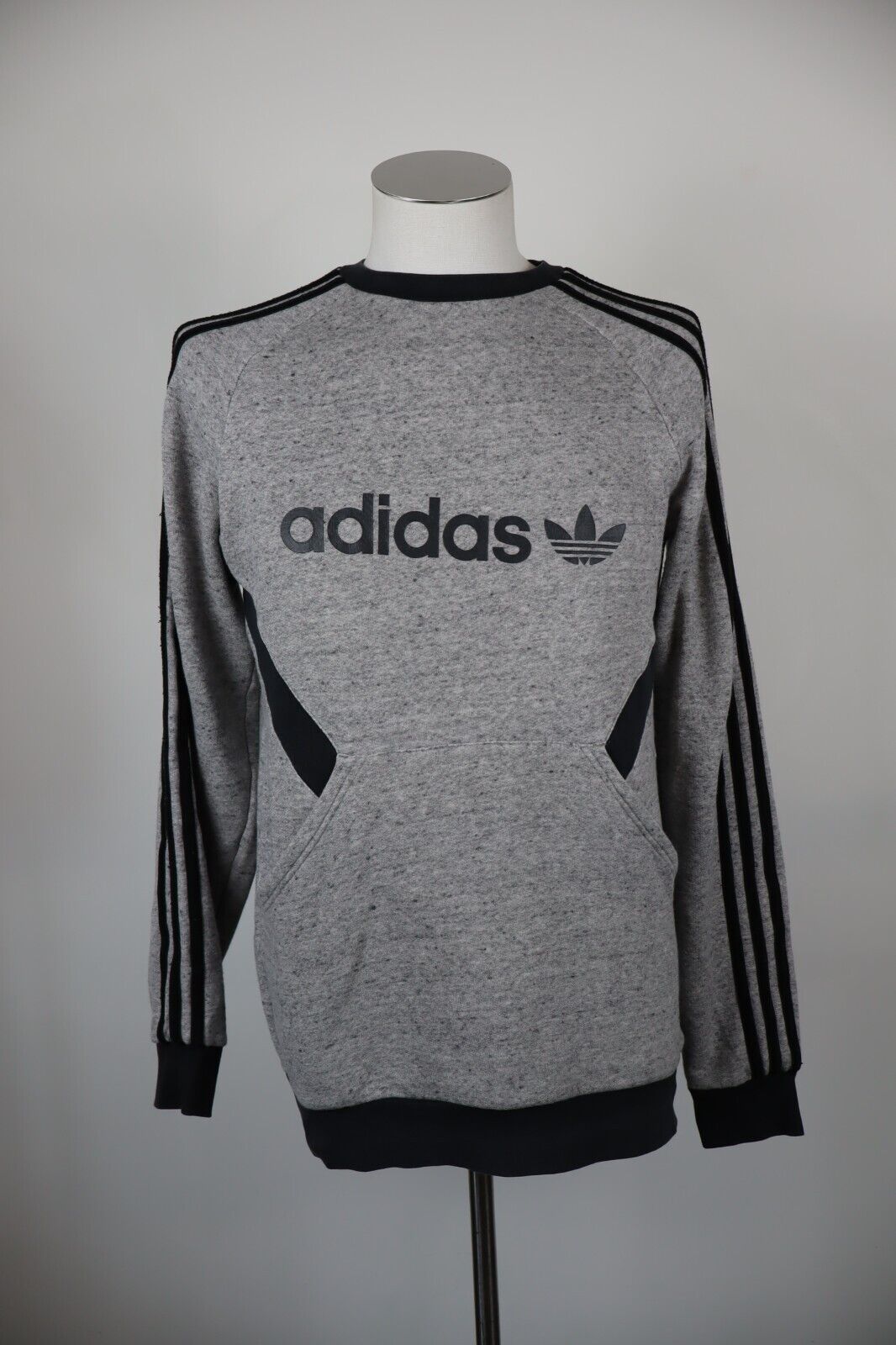 ADIDAS FELPA MAGLIA RGAZZO Tg 16 ANNI BOY SPORT MAN SWEATSHIRT VINTAGE COTONE